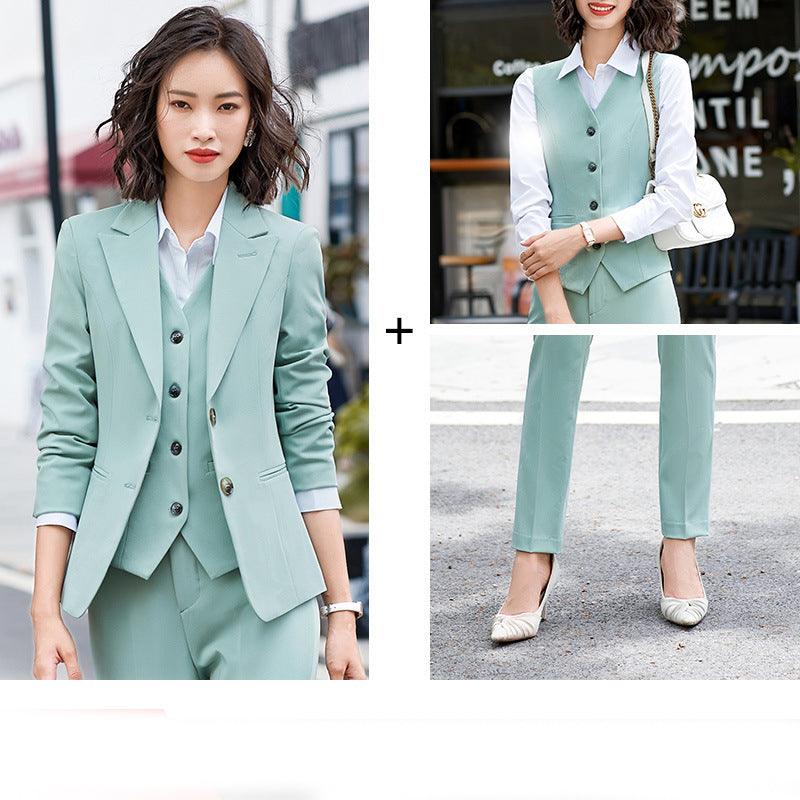 Fashion Lady Simple Little Man Blazer Suit - melvincucci