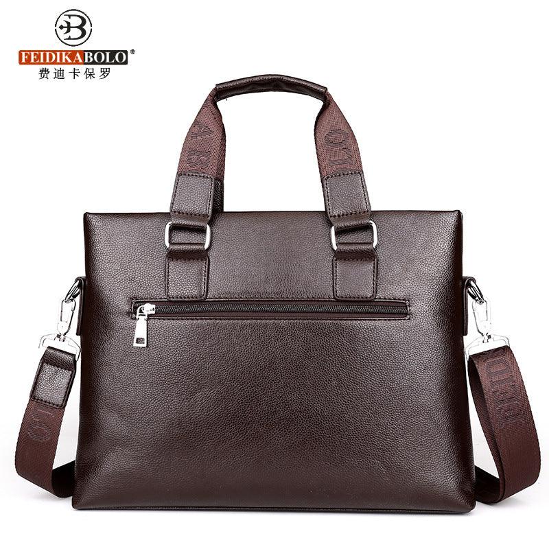 Fashion Men PU Leather Crossbady Bag - melvincucci