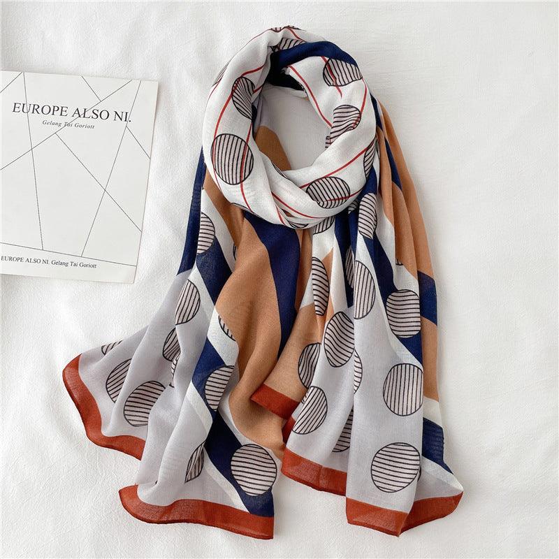Fashion Scarf Women Cotton And Linen Shawl Europe And America - melvincucci