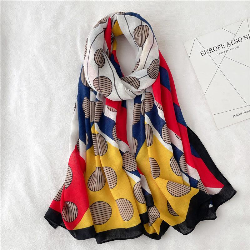 Fashion Scarf Women Cotton And Linen Shawl Europe And America - melvincucci