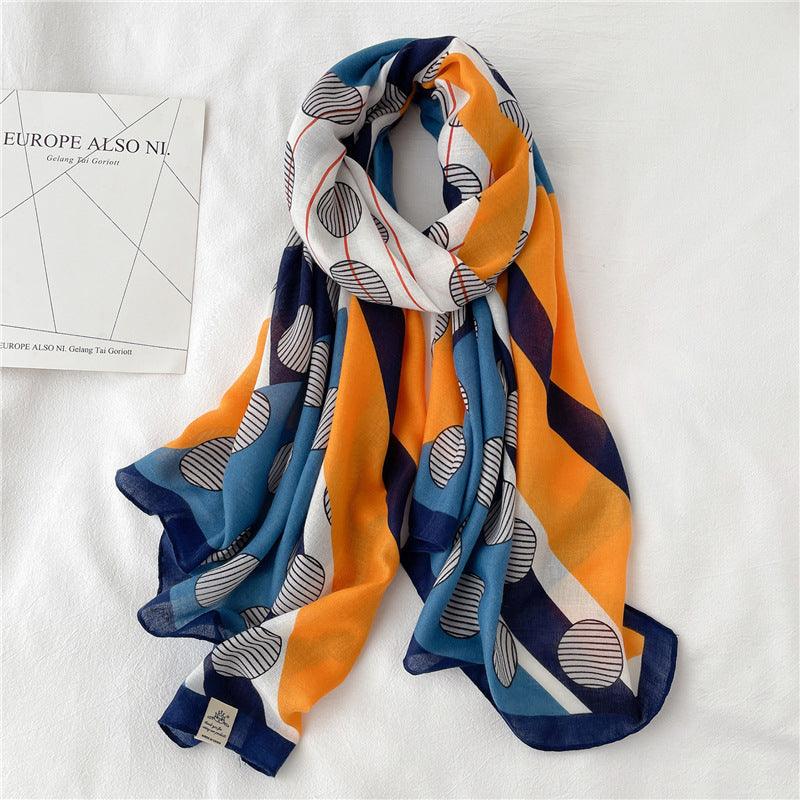 Fashion Scarf Women Cotton And Linen Shawl Europe And America - melvincucci