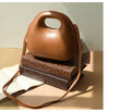 Fashion Shell Type Round Flap Women Handbag Messenger Bags - melvincucci