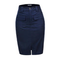 Fashion Summer Women Denim Pencil Skirt High Waist - melvincucci