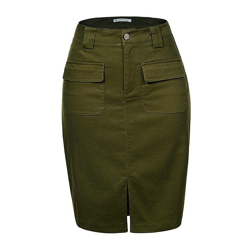 Fashion Summer Women Denim Pencil Skirt High Waist - melvincucci