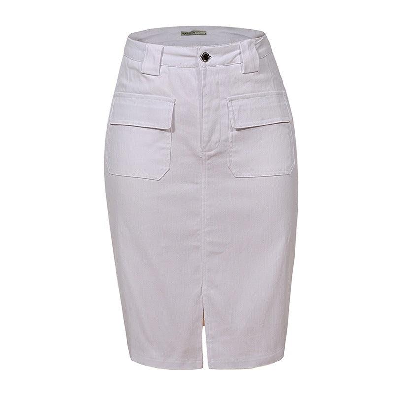 Fashion Summer Women Denim Pencil Skirt High Waist - melvincucci