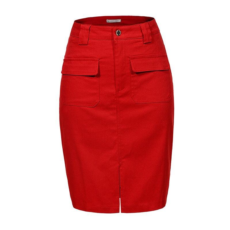 Fashion Summer Women Denim Pencil Skirt High Waist - melvincucci