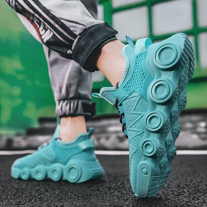 Fashion Trendy Shoes Summer Flying Shoes Mesh Shoes, Casual Sports Shoes Trendy Shoes Old Shoes - melvincucci