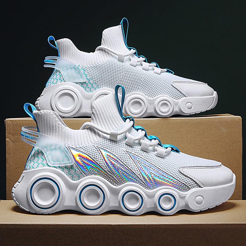 Fashion Trendy Shoes Summer Flying Shoes Mesh Shoes, Casual Sports Shoes Trendy Shoes Old Shoes - melvincucci