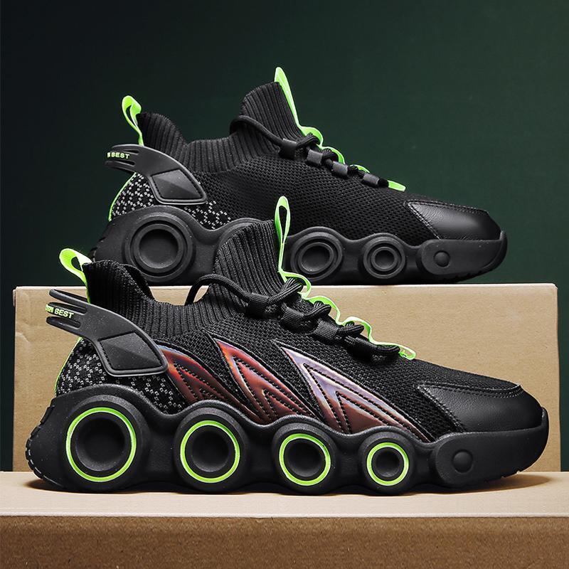 Fashion Trendy Shoes Summer Flying Shoes Mesh Shoes, Casual Sports Shoes Trendy Shoes Old Shoes - melvincucci