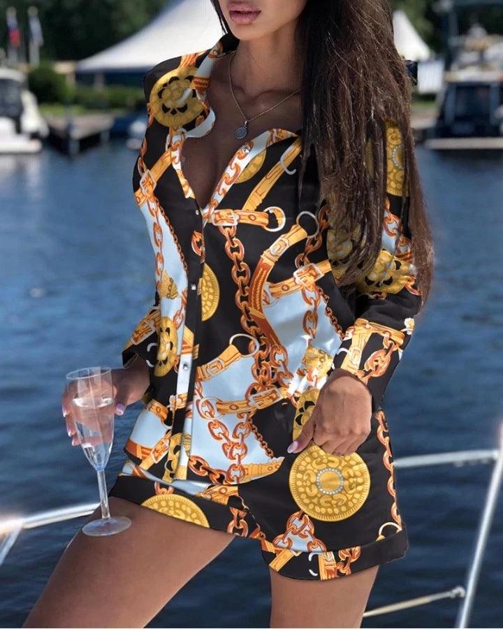 Fashion White Cutout Shirt Suit Women - melvincucci