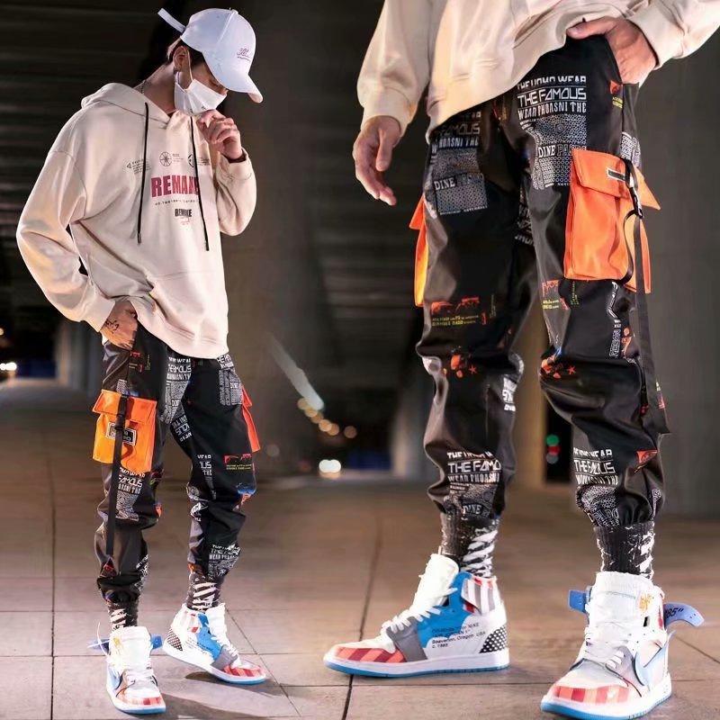 Fashionable loose hip-hop sports legged casual pants - melvincucci