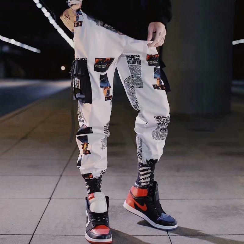 Fashionable loose hip-hop sports legged casual pants - melvincucci