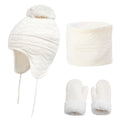 Fashionable Temperament Warm Children's Hat Scarf Gloves - melvincucci
