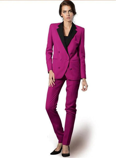 Fashionable Women Suits Women Work Clothes Hand Tailored - melvincucci