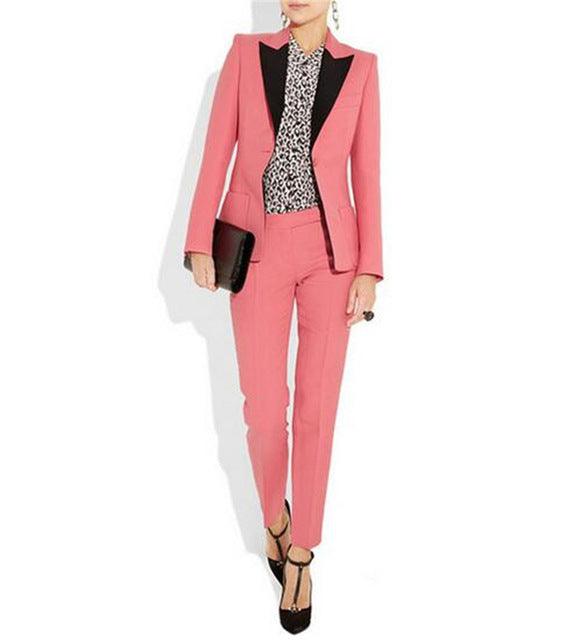 Fashionable Women Suits Women Work Clothes Hand Tailored - melvincucci