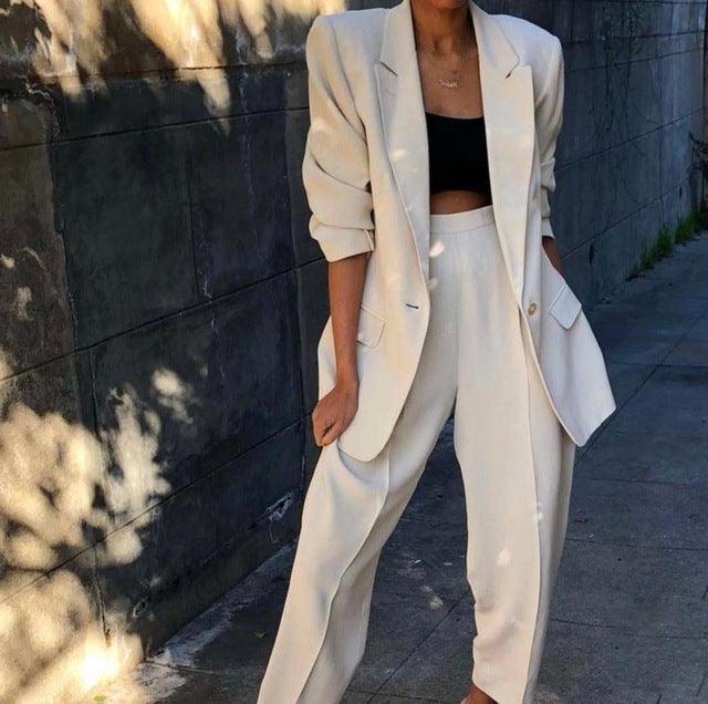 Fashionable Women Suits Women Work Clothes Hand Tailored - melvincucci