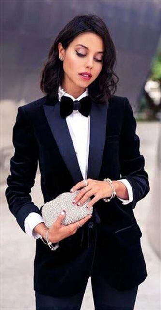 Fashionable Women Suits Women Work Clothes Hand Tailored - melvincucci