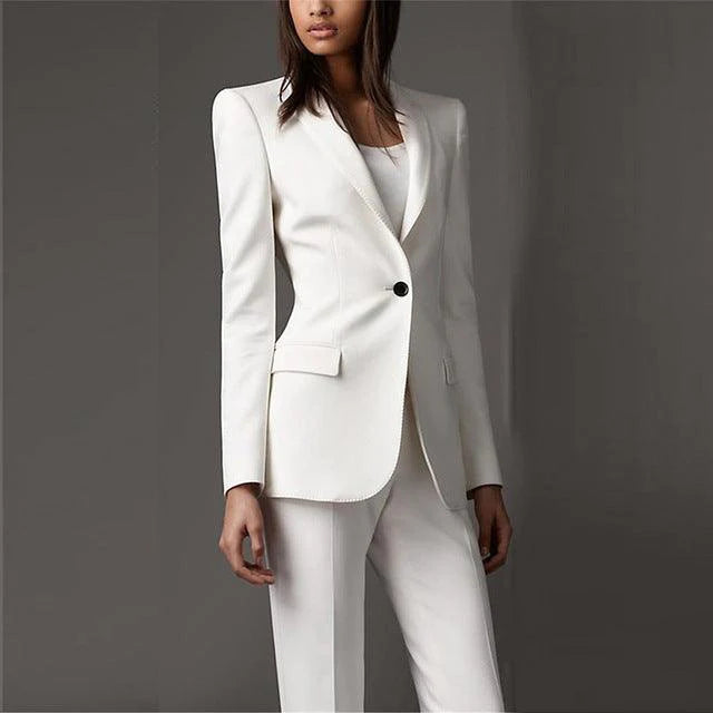 Fashionable Women Suits Women Work Clothes Hand Tailored - melvincucci