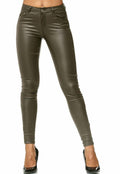 Faux Leather Pants For Women - melvincucci