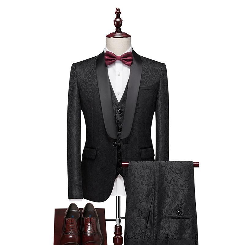 Wedding Dress Men's Plus-size Suit Shawl Collar - melvincucci