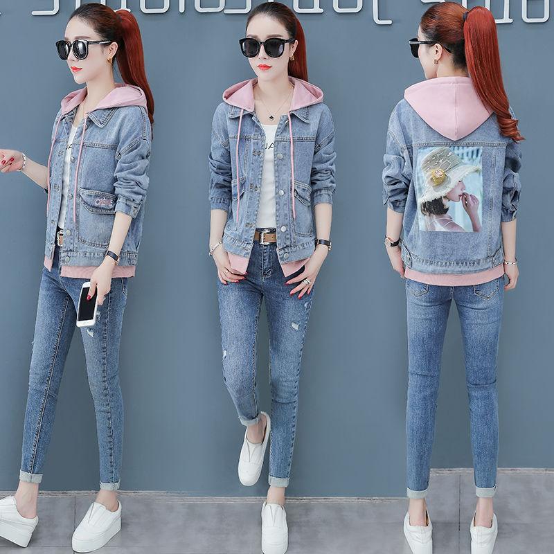 Spring And Autumn Casual Denim Short Jacket Women - melvincucci