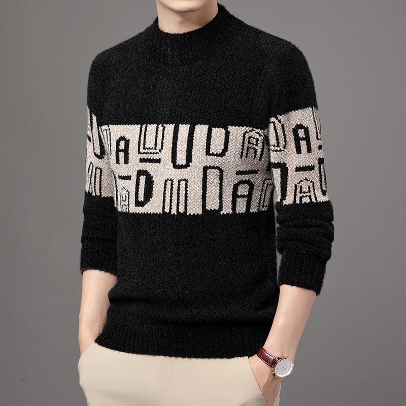 Ferret Men's Tops Youth Thicken Men's Knitwear - melvincucci