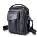 First Layer Cowhide Shoulder Messenger Bag Men - melvincucci