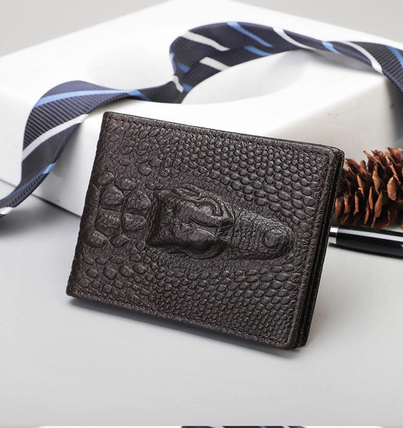 Fish Pattern Money Fashion Brand Wallet Men - melvincucci