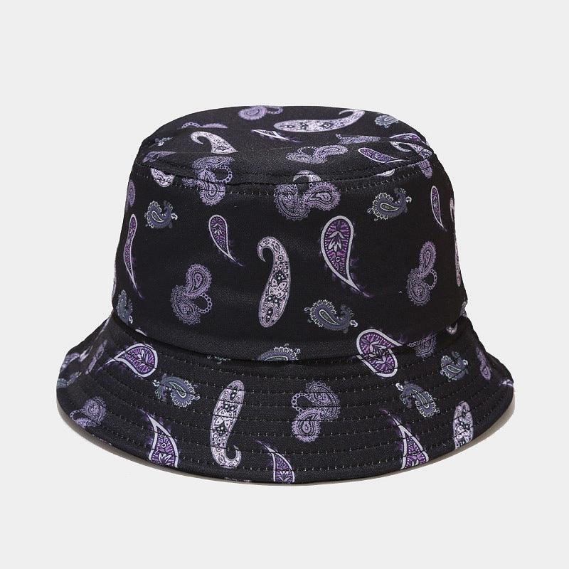 Fisherman Hat Tide Men And Women Basin Hat Outdoor Sun Protection Hat Cashew Plaid - melvincucci
