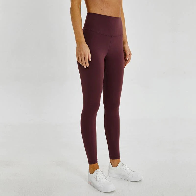 Fitness high waist tight cropped trousers - melvincucci