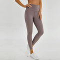 Fitness high waist tight cropped trousers - melvincucci