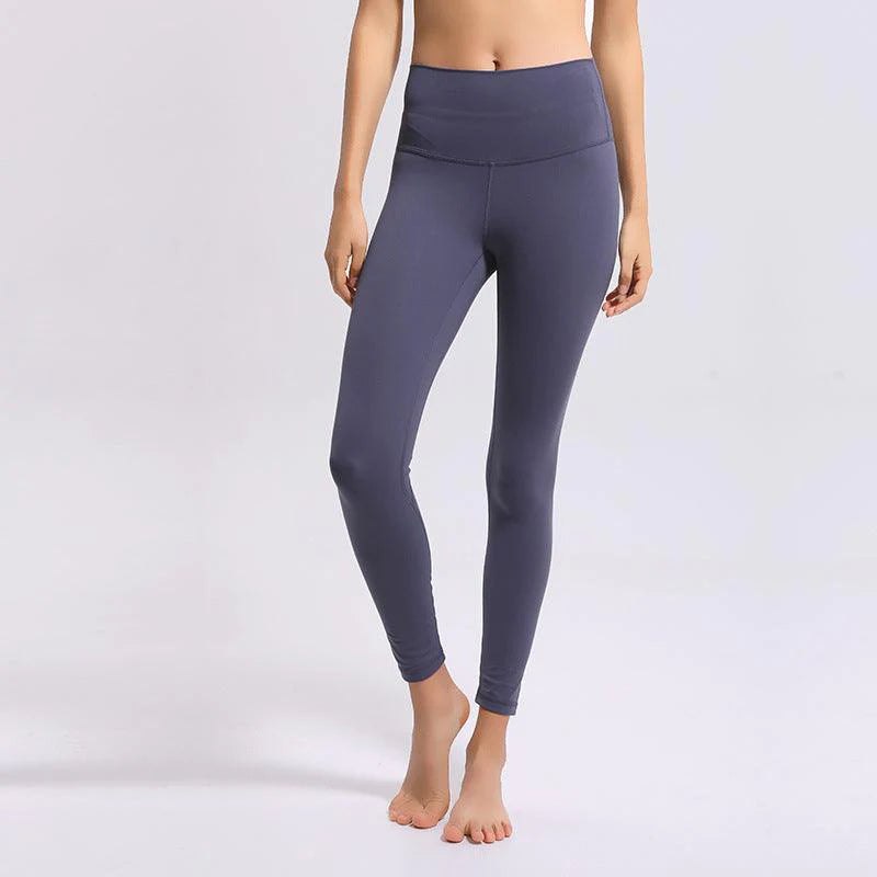 Fitness high waist tight cropped trousers - melvincucci