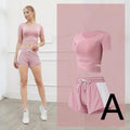 Fitness Morning Running Yoga Suit Women Running Quick-drying Sports Suit - melvincucci