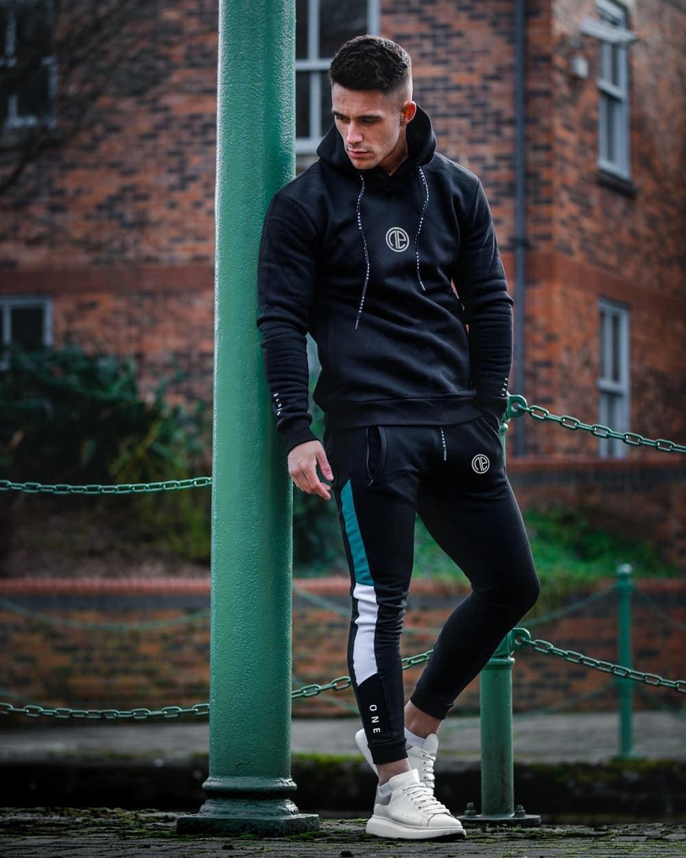 Fitness sports suit men's autumn suit hooded - melvincucci