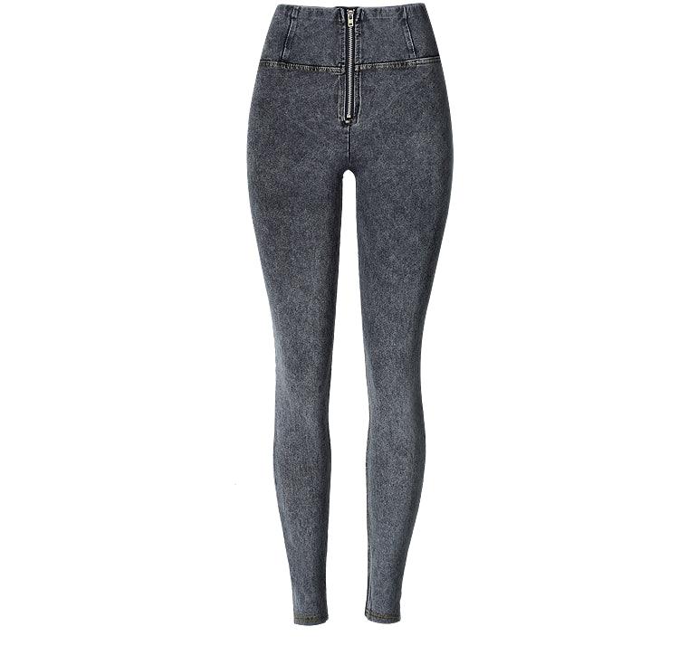 Fitness Yoga Pants Women High Waist Stretch Denim Version - melvincucci