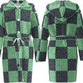 Flannel Bathrobe Two-dimensional Cloak Pajamas - melvincucci