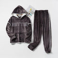Flannel Couple Home Service Suit For Men And Women - melvincucci