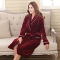 Flannel pajamas Hotel bathrobe - melvincucci