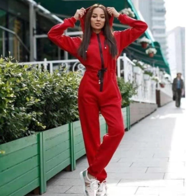 Fleece jumpsuit sports - melvincucci