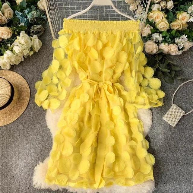 Flowers bubble skirt - melvincucci