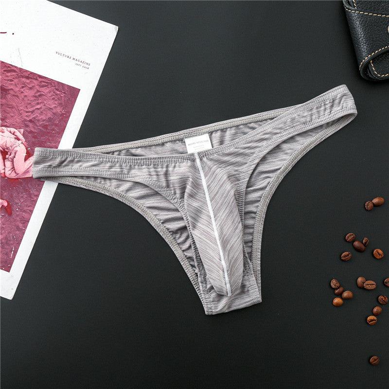 Foreign Trade Fun Underwear Men'S Underwear Thongs Sex Fun Men U Convex Foreign Trade Underwear Nylon Thongs - melvincucci