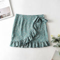 French Waist Lace Printed Skirt Skirt Women - melvincucci