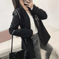 Fringed blazer - melvincucci