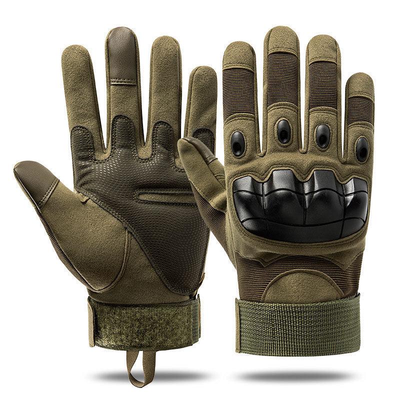 Full Finger Protective Sports Training Outdoor Army Fan Riding Gloves Men - melvincucci