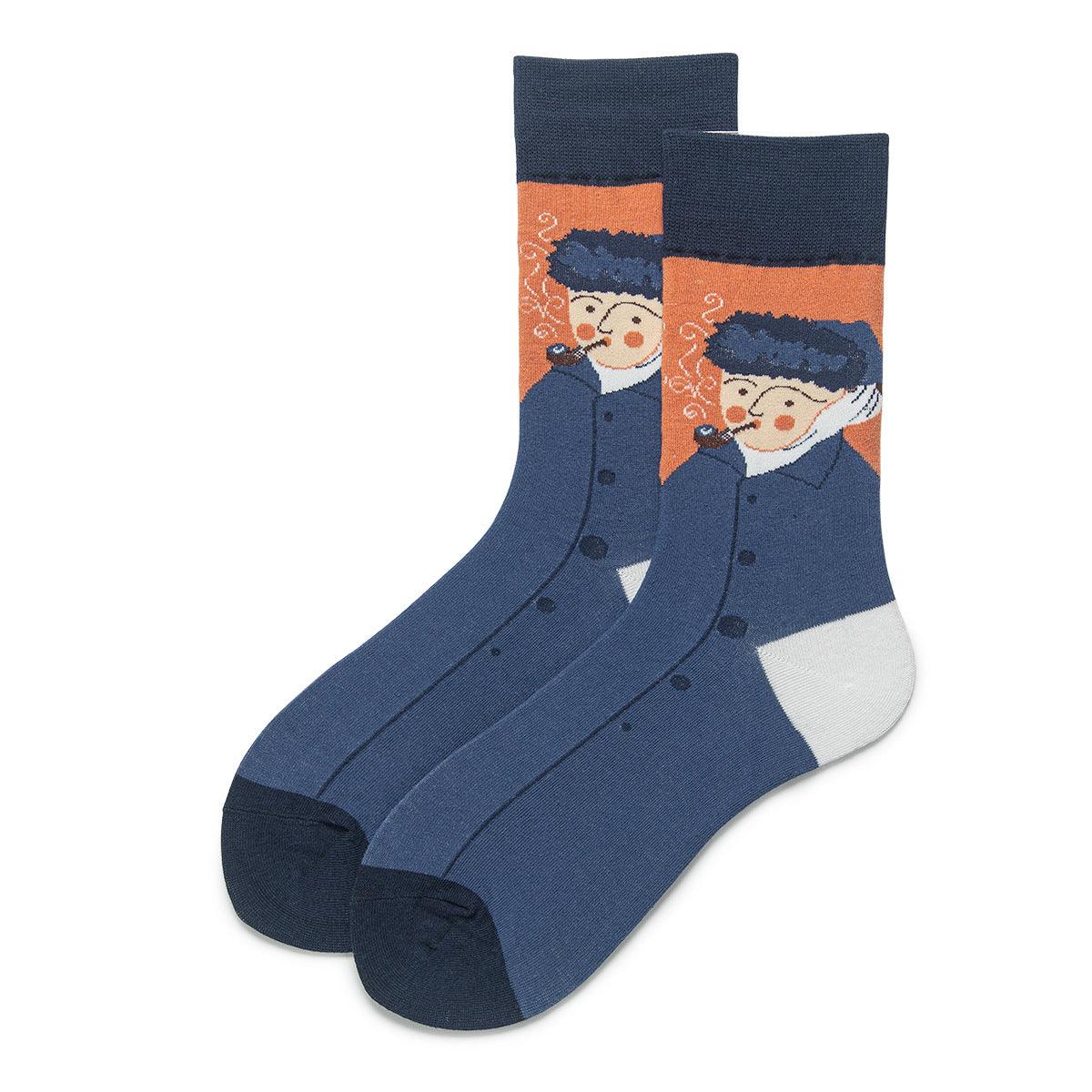 Funny Face Fashion Street Couple Socks Men And Women Socks - melvincucci