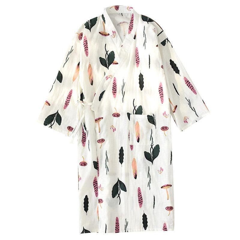 Gauze kimono bathrobe nightdress - melvincucci