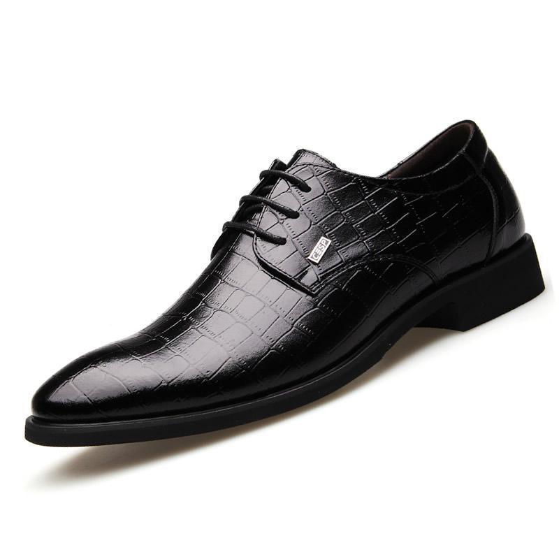 Genuine Leather Men Dress Shoes - melvincucci