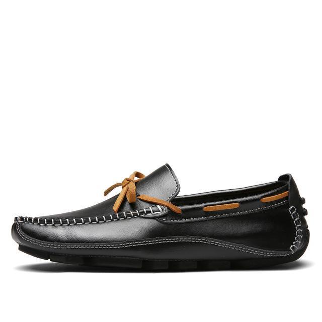 Genuine Leather Men Moccasin Shoes - melvincucci