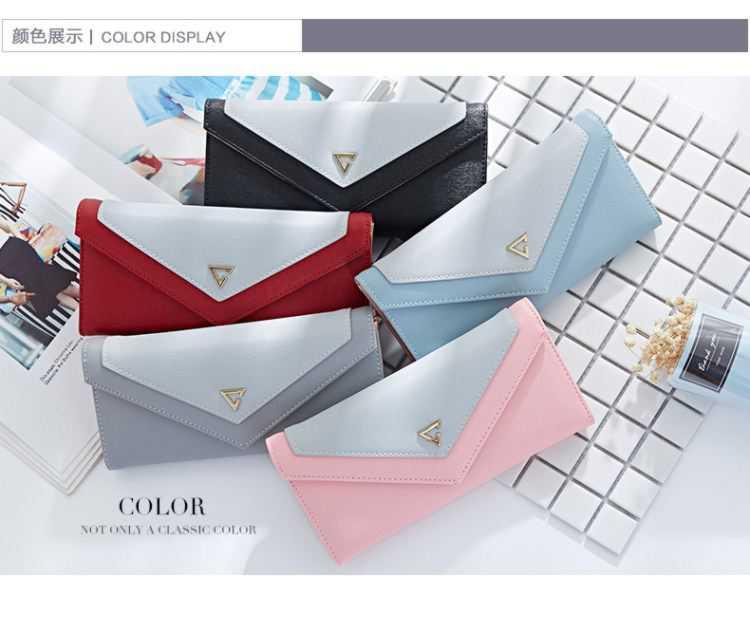 Geometric Envelope Women Wallet - melvincucci