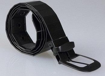 Gold Silver & Black Shiny Belts - melvincucci